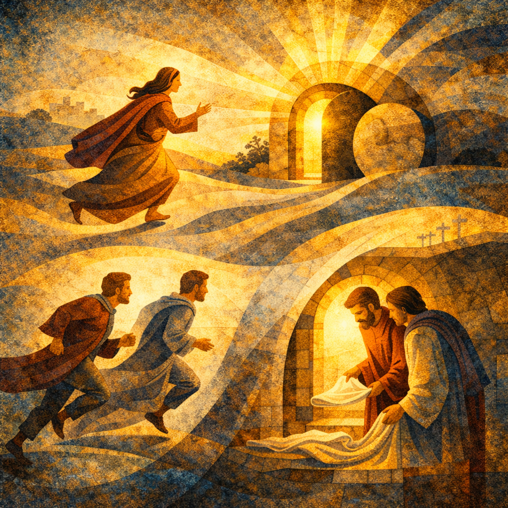 Vide e credette: la Pasqua come pedagogia dello sguardo