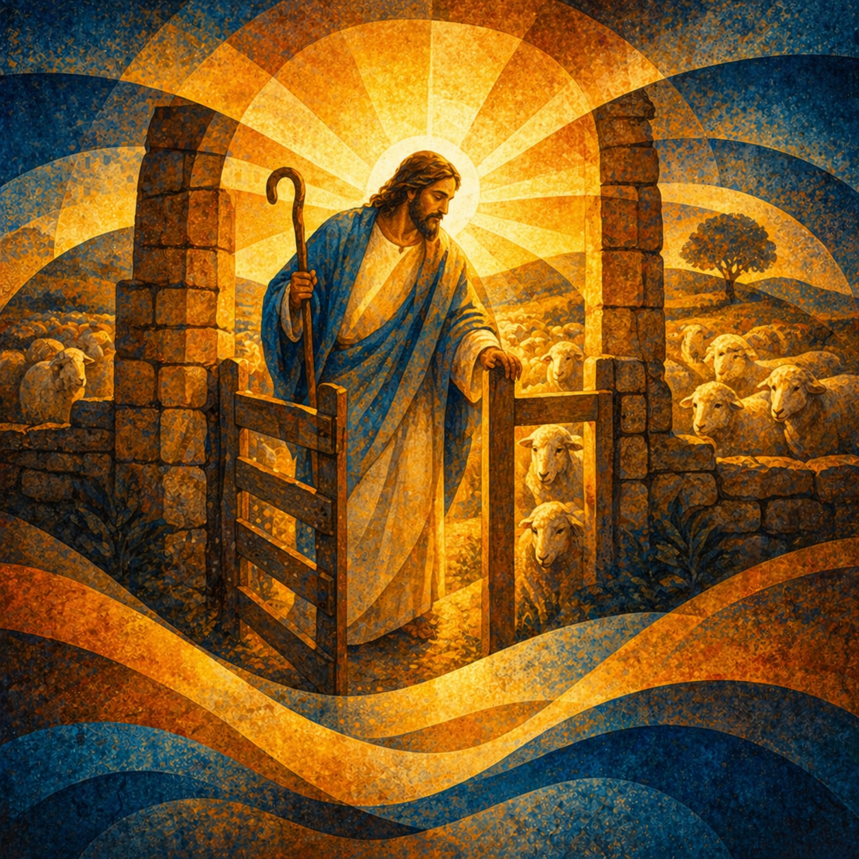 Io sono la porta delle pecore: la vita che passa attraverso Cristo